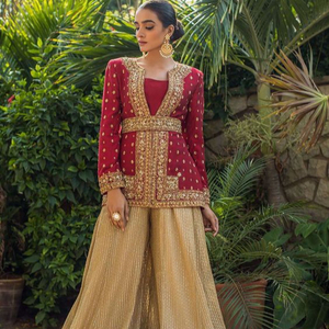 Elegante y hermoso vestido de falda larga con hermoso aplique para trabajar para fiesta/boda = 2020 - Product Image 1