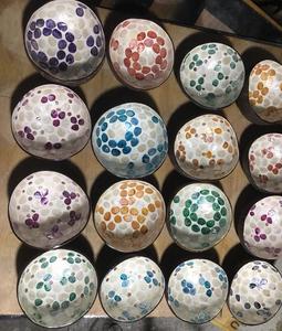 High Quality Coconut Lacquer Bowl Nice Design with Various Patterns Eggshell Seashell Made in Vietnam - Product Image 4