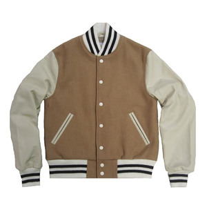 Plus Size <b>Men's</b> College Varsity <b>Jacket</b> <b>Canvas</b> Stand Collar Front Logo Winter Outdoor Sports Wool <b>Jacket</b> Wholesale - Product Image 5