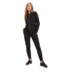 OEM Wholesale Men's Casual Zipper Tracksuit Set High Quality Thicken Fleece <b>Hoodies</b> 2 Piece Plain Gym Sportswear - Product Image 2