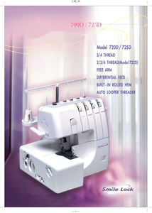 Venta caliente 700D/725D hecho en Taiwán, máquina de coser Overlock doméstica - Product Image 2