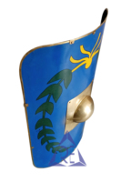 Escudo de Armadura de Soldado Romano de Reproducción Medieval Funcional para Disfraces y Decoración del Hogar