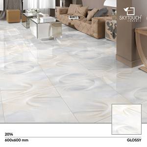 Azulejos de Porcelana Vitrificada Estilo Clásico de 600x600mm para Paredes y Pisos, Colores Marrones, Acabado Pulido, Fabricación en Fábrica, Venta al por Mayor - Product Image 6