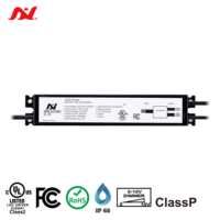 Driver LED extérieur étanche IP66 12V 100W AC-DC à sortie unique, fabriqué à Taïwan, avec gradation 3-en-1, certifié cUL, garantie 5 ans