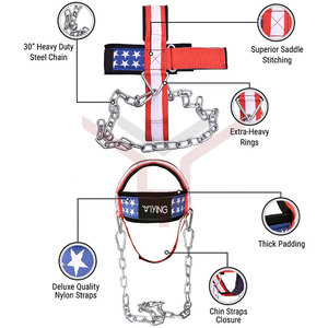 Professional Weightlifting Head Harness Neck <b>Trainer</b> - Product Image 5