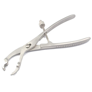 Pinces chirurgicales orthopédiques droites et courbées de haute qualité pour la fixation osseuse, certifiées CE, instruments chirurgicaux de classe - Product Image 5