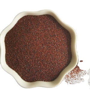 Granat de sablage 30/60 Mesh Granat rouge de haute qualité Abrasif pour la découpe à jet d'eau et la préparation des surfaces - Product Image 1