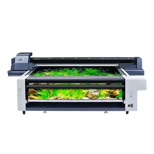 Roll & Flat 2513 UV Printer 5D 3D Mesin Cetak, Banner Iklan Industri Strech Film Langit-langit, produsen, Poster