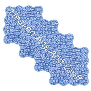 Pas cher Coloré Table Coton Pétoncles Serviette Ensemble - Product Image 4