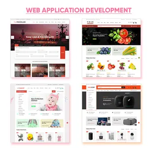 Webdesign Alibaba Online Shopping Website Ontwerpers E-Commerce Bedrijf Officiële Winkel E-Commerce Website Marokkaanse Website Online
