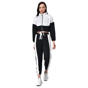 Conjunto Deportivo de Chaqueta y Pantalones Cortavientos de Nailon para Mujer, Ligero, Transpirable, con Capucha, Ropa Deportiva para Gimnasio, Ejercicio al Aire Libre, Conjunto de Dos Piezas - Product Image 2
