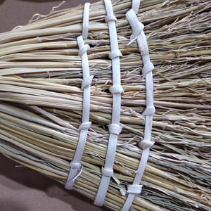 Manche en bois, style vietnamien, pour le jardin en plein air, jeu de poêles à poussière en bambou - Product Image 2