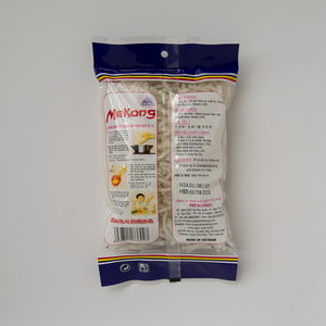 Pasta de Arroz Macarrones Largos Sin Gluten y Sin Azúcar, Color Blanco, en Bolsa, OEM ODM, Proveedor de Vietnam, Marca Mekong - Product Image 5