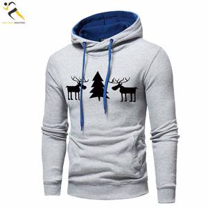 Sudaderas con capucha de manga larga de último diseño para adultos Técnicas bordadas de tela suave impermeables - Product Image 5