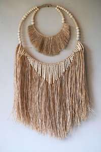 Décoration murale tissée en jonc de mer naturelle, décoration murale, style bohème, pour la maison - Product Image 3