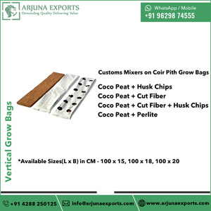 Meilleure Qualité 100% De Noix De Coco Fiber De Coco Moelle Grow Sacs pour la Culture de Bleuets en Vert Maisons à Prix de Gros - Product Image 3