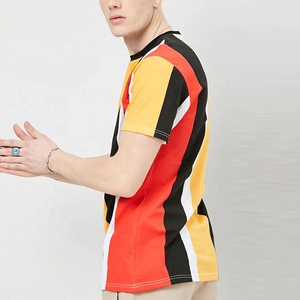 T-shirt personnalisé en coton biologique pour hommes, vêtement surdimensionné, à séchage rapide, couleur blanc - Product Image 5