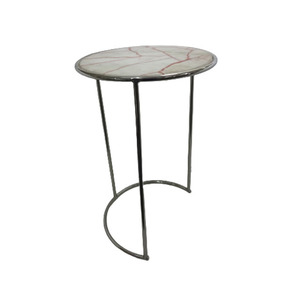 Tabouret en acier inoxydable avec haut en bois, offre spéciale, confortable, nouveau Design à la main, Table basse de luxe Antique - Product Image 6