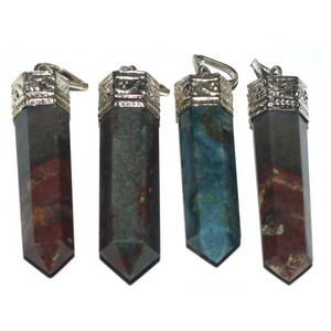 Proveedor de jaspe de lujo tapa lápiz colgantes | Fancy Jasper tapa lápiz colgantes - Product Image 1