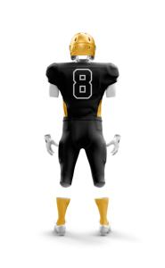 Uniformes de pratique de football américain pour hommes Cool Design maillot extensible pantalon à séchage rapide jeunes enfants imprimé respirant grande taille - Product Image 5