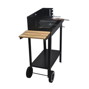 Trolley BBQ Charcoal Grill Small Cooking Grill Cart Ben Portable Use Charcoal Broiler for Picnic Party - Product Image 2