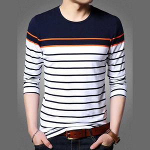 T-shirts à manches longues en polaire respirant, écologiques, multicolores, personnalisés pour hommes, avec finition délavée, vente en gros - Product Image 3