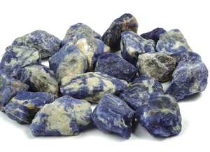 Pierres précieuses Sodalite naturelles pour la décoration, 2022 roche brute, cristal de guérison, Quartz minéral, cristal irrégulier, chakra de reiki, pour guérison - Product Image 6