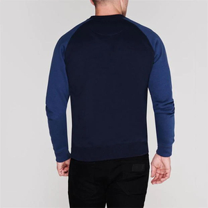 Sweat-shirt à col rond en molleton pour homme, coupe ample, manches longues, personnalisable OEM, 100% coton, impression numérique pour l'hiver - Product Image 3