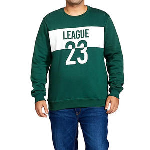 Sudadera personalizada para hombre, de algodón, transpirable, con cuello redondo, de secado rápido, jersey de gran tamaño, 100% - Product Image 4