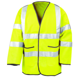 Veste de sécurité réfléchissante pour hommes, pour travaux miniers, soudure et travaux électriques - Product Image 1