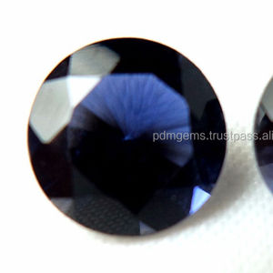 Pierre précieuse d'iolite semi-précieuse naturelle pour bracelet, forme et taille personnalisées, pierre précieuse d'iolite taillée en facettes pour la fabrication de bijoux - Product Image 2