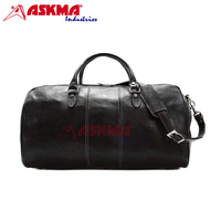 Sacs de voyage en cuir véritable pour hommes et femmes