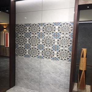 Carreaux de mur et de sol en céramique de la couleur 300x600mm de Florence brillante de haute catégorie de conceptions modernes fraîches pour la réception d'hôtel. - Product Image 3