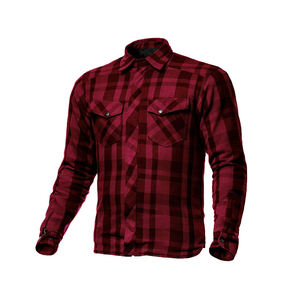 เสื้อไบเกอร์ผ้าสักหลาดสำหรับผู้ชาย, เสื้อไบเกอร์ผ้าสักหลาดลำลองแขนยาวระบายอากาศได้ดีเนื้อผ้าฝ้ายสำหรับ100% - Product Image 6