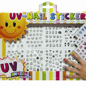 Adhesivo Decorativo para Uñas con Cambio de Color UV 2D, Ecológico y Moderno, de Fábrica Auditada por NBCU - Product Image 1