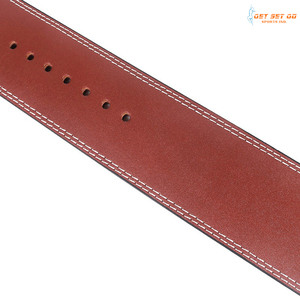 Ceinture d'haltérophilie en cuir de vachette véritable Power Lifting Fitness Protector 10mm Pro pour hommes et femmes - Product Image 3