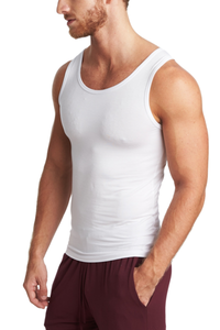 Bella Canvas 3001 <b>White</b> <b>Tank</b> <b>Tops</b> - Product Image 3