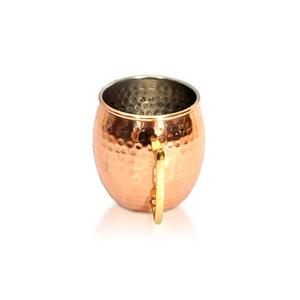Moscow Mule-taza de cobre puro hecha a mano para bebidas refrigeradas, ideal para el hogar y fiesta - Product Image 1