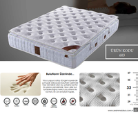Matelas en mousse à mémoire de forme de haute qualité pour hôtel 5 étoiles avec housse amovible, antibactérien, hypoallergénique, pour chambre à coucher, maison, hôpital