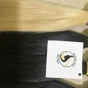 Extensiones de Cabello 100% humano para mujer, mechones de cabello humano virgen liso de color rubio, n. ° 613 - Product Image 4