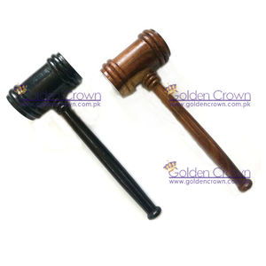 Marteaux en bois maçonnique (noir et naturel) - Product Image 1