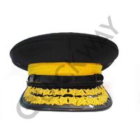 Topi petugas upacara kualitas tinggi kustom terbaik topi wol obral di Pakistan