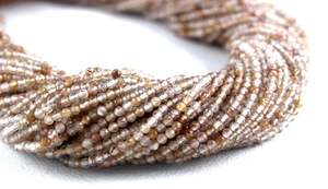 Petites perles en cuivre naturel Rutile, petites pierres précieuses de qualité supérieure, fabrication de bijoux en perles, vente en gros - Product Image 4