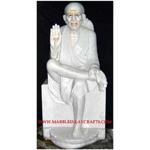 Estatua de mármol de Shirdi Sai Baba - Product Image 1