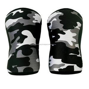 Protège-genou élastique pour hommes, étiquette privée, accessoire pour le genou - Product Image 1