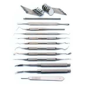 Kit Básico de cirugía peridontal, instrumentos de veterinaria hechos de acero inoxidable de calidad de grado alemán - Product Image 5