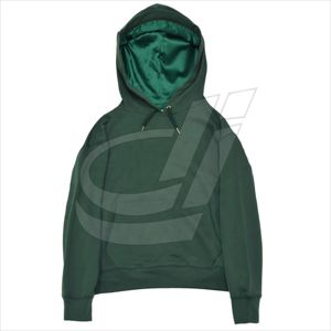 Sudadera con Capucha forrada de satén informal promocional para técnicas lavadas de buena calidad de tela de invierno - Product Image 3