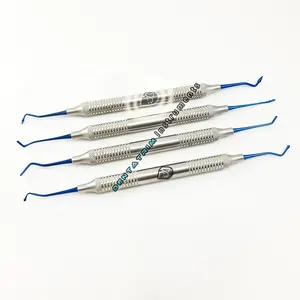 Composite Filling Instruments Set of 4 Pieces Dental Restoration Filling Instruments CE PK Custom Logo Dental Instruments