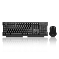 Harga Terjangkau Keyboard dan Mouse Nirkabel 2.4G Ukuran Penuh Tahan Air Set Keyboard Mouse untuk Android Windows Mac...