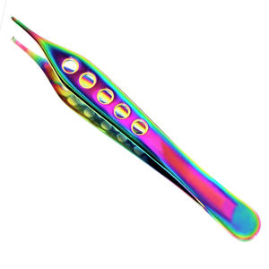 En Stock Instruments chirurgicaux, logo gravé au laser, pince à épiler pour tissus Adson de haute qualité, 15 cm - Product Image 2